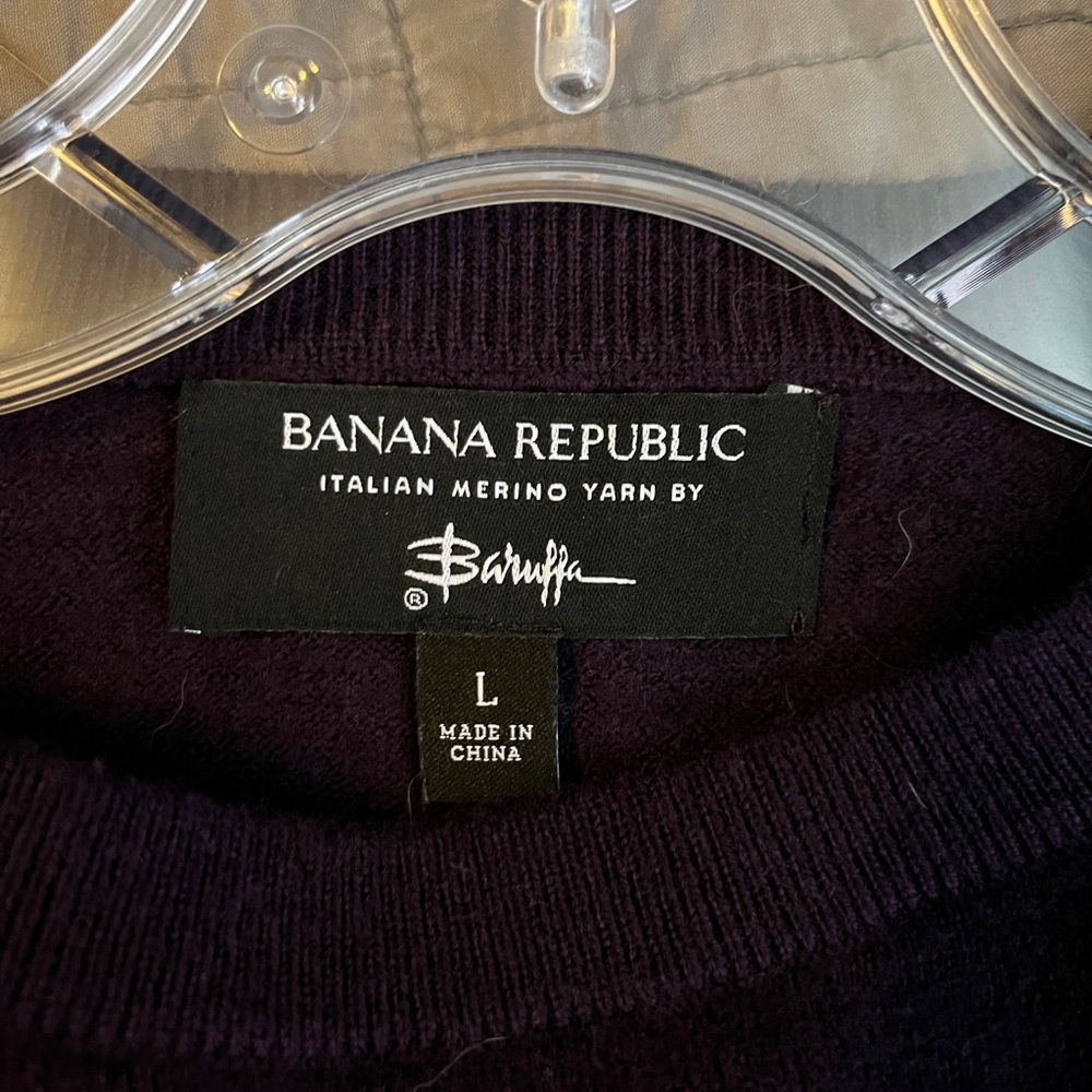 Banana Republic Purple sweater - Picture 2 of 3